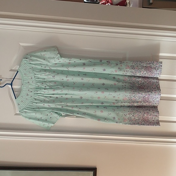 NWT White Stag Women’s House Coat / Duster Short Sleeve Floral size Large - Picture 10 of 12